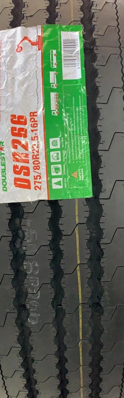 Pneu Doublestar DSR266 275/80 R22.5 Liso 275/80 R22.5 novo para caminhão — RG Pneus Barretos