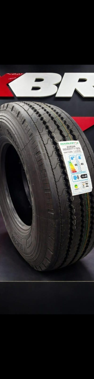 Pneu Doublestar DSR266 295/80 R22.5 Liso 295/80 R22.5 novo para caminhão — RG Pneus Barretos (foto 2)