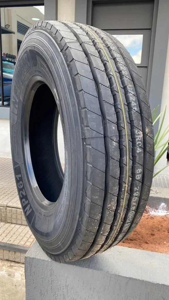 Neupar NP261 295/80 R22.5 Liso 295/80 R22.5 para caminhão — RG Pneus Barretos