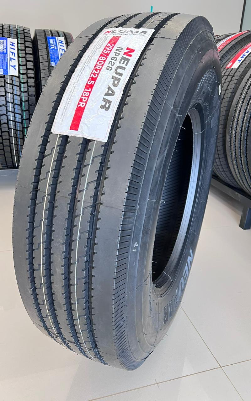 Neupar NP626 295/80 R22.5 Liso 295/80 R22.5 para caminhão — RG Pneus Barretos (foto 1)