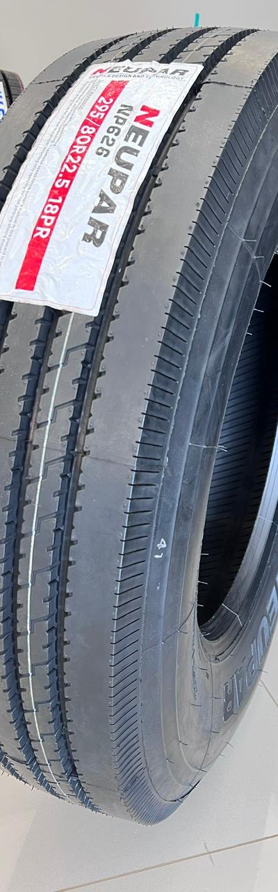 Pneu Neupar NP626 295/80 R22.5 Liso 295/80 R22.5 novo para caminhão — RG Pneus Barretos (foto 2)