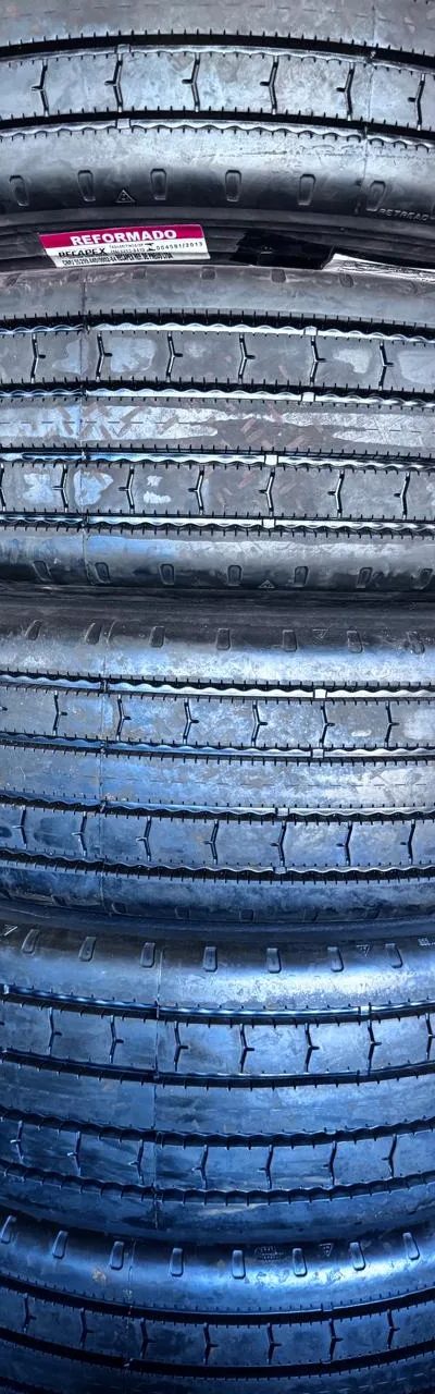 Pneu Ressolado 295/80R22.5 Liso 295/80R22.5 ressolado para caminhão — RG Pneus Barretos