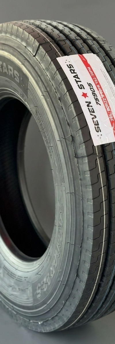 Pneu Seven Stars 7S905 295/80 R22.5 Liso 295/80 R22.5 novo para caminhão — RG Pneus Barretos