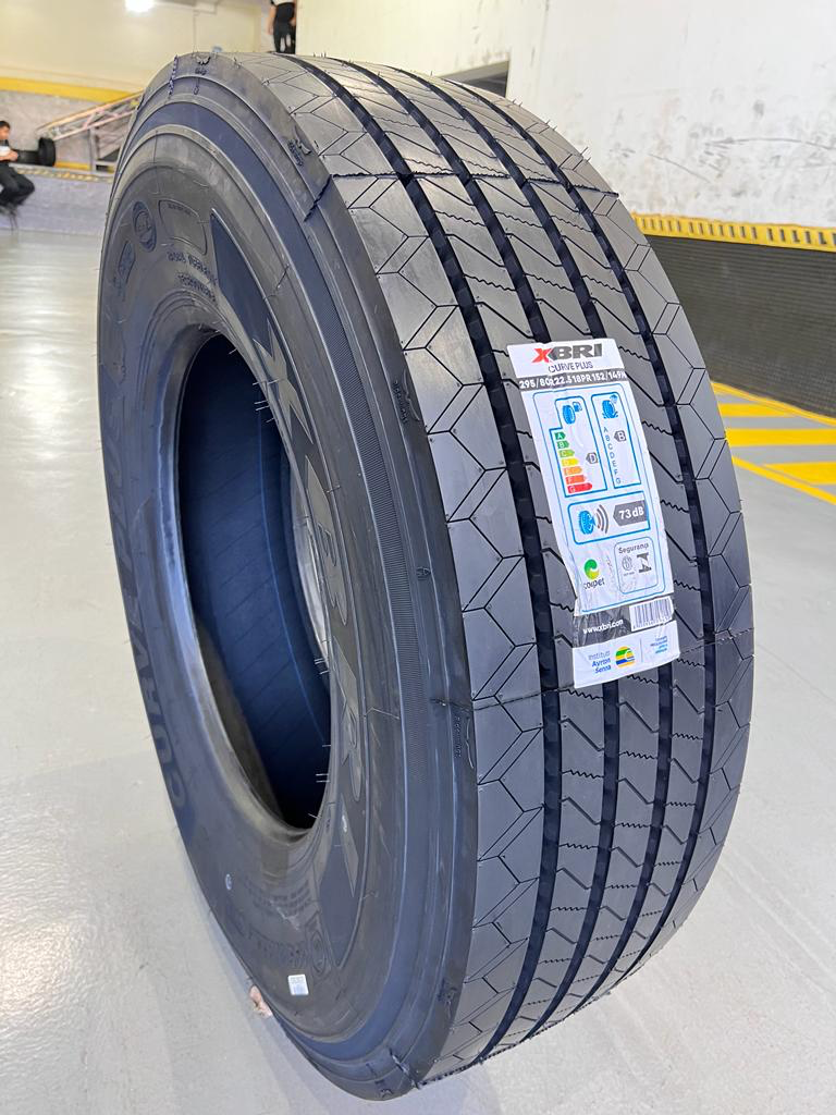 XBRI Curve Plus 295/80R22.5 Liso 295/80R22.5 para caminhão — RG Pneus Barretos
