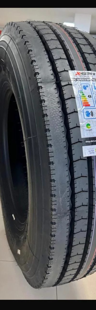 Pneu XBRI Ecoplus C1 295/80 R22.5 Liso 295/80 R22.5 novo para caminhão — RG Pneus Barretos