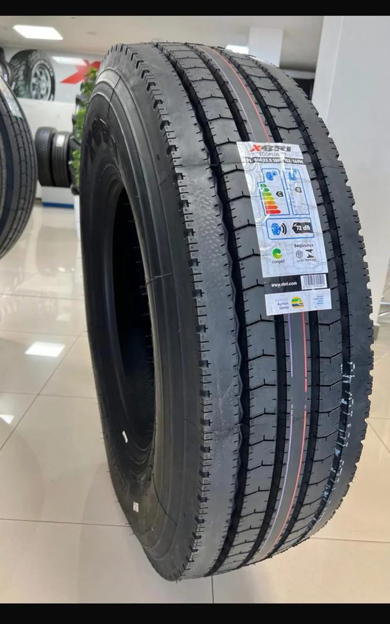 XBRI Ecoplus C1 295/80 R22.5 Liso 295/80 R22.5 para caminhão — RG Pneus Barretos
