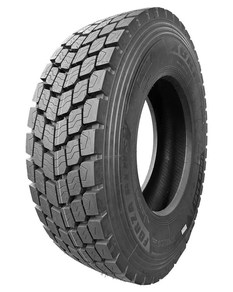 XBRI Forza Plus 295/80 R22.5 Borrachudo 295/80 R22.5 para caminhão — RG Pneus Barretos