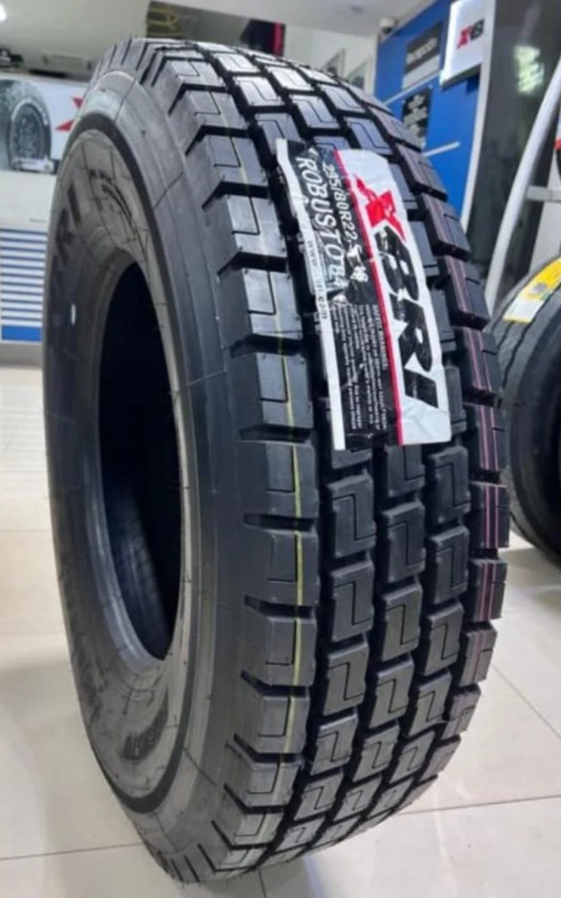 XBRI Robusto B4 295/80R22.5 Borrachudo 295/80R22.5 para caminhão — RG Pneus Barretos