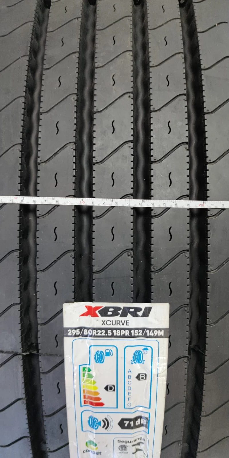 XBRI XCURVE 295/80R22.5 Liso 295/80R22.5 para caminhão — RG Pneus Barretos (foto 2)